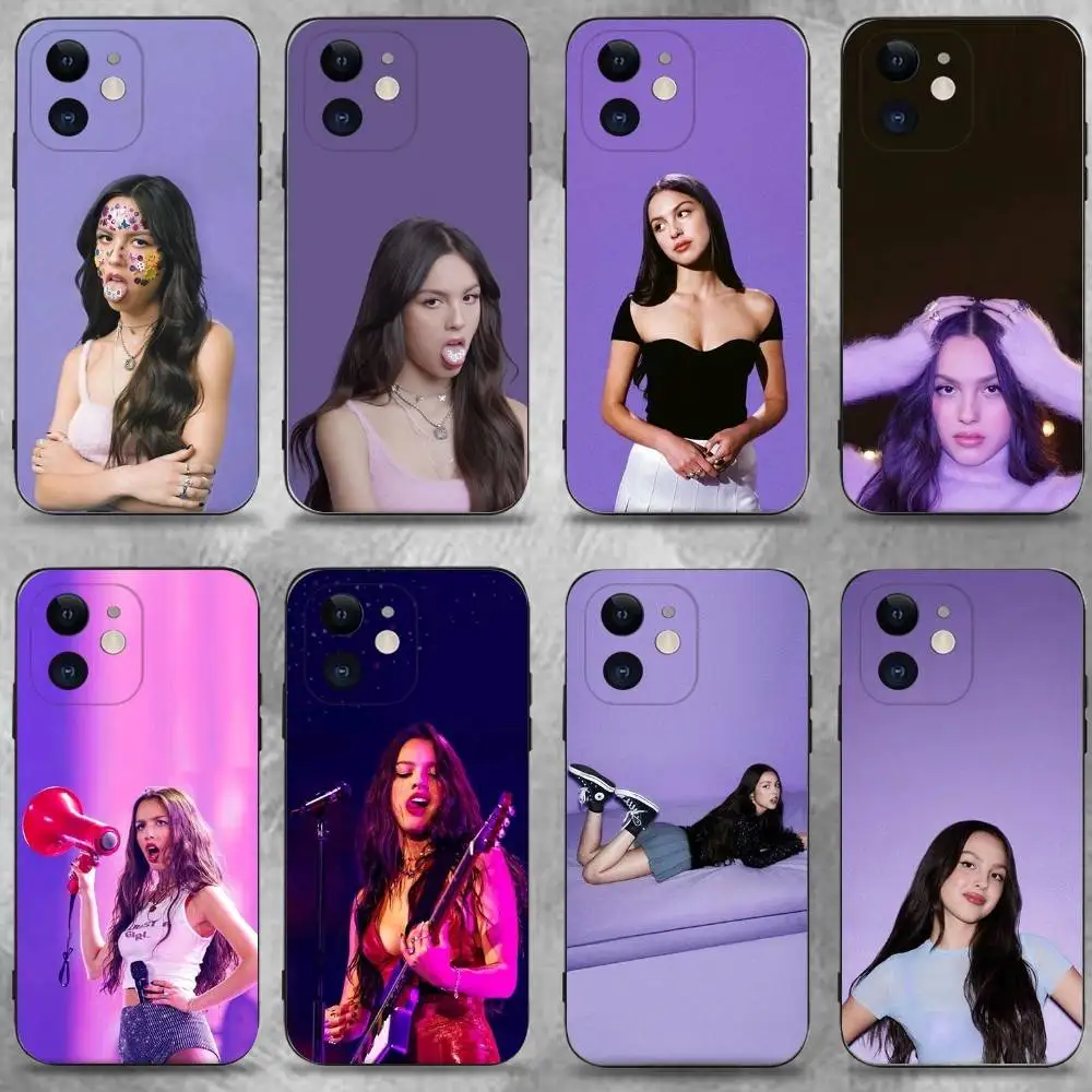 

O-Olivia GUTS R-RodrigoS Phone Case For iPhone 16,15,14,13,12,11 Plus,Pro Max,XS,X,XR,SE,Mini,8,7,Soft Silicone Black Cover