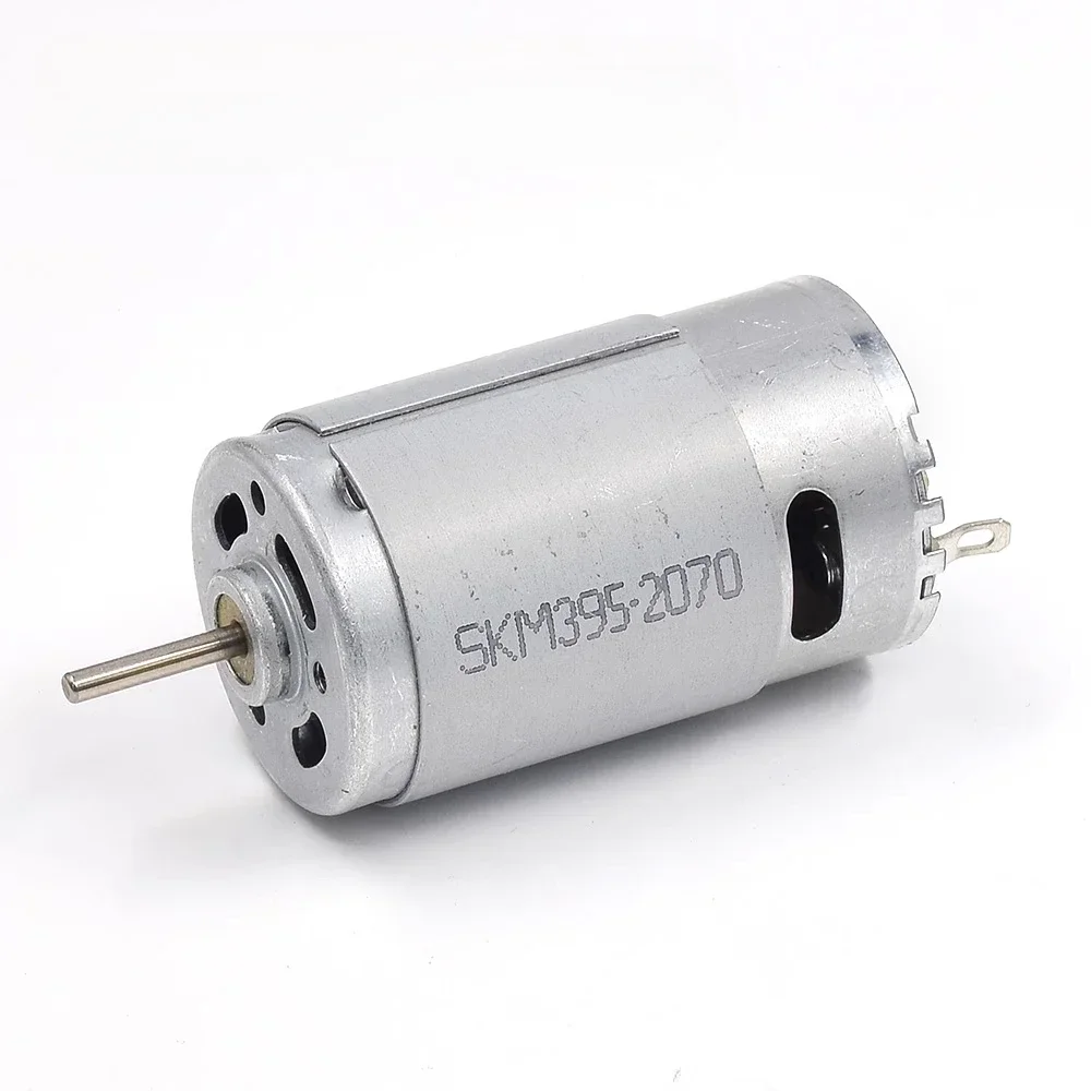 1PC Micro 395-2070 Carbon Brush Motor DC 6V 9V 12V 24V 13000RPM High Speed Large Torque High Power for Toy Boat Tank Model