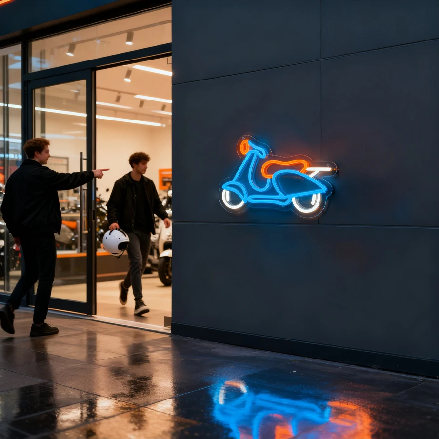 Scooter Neonbord, multicolor r - Retro Gaming Shops recensie en prijs