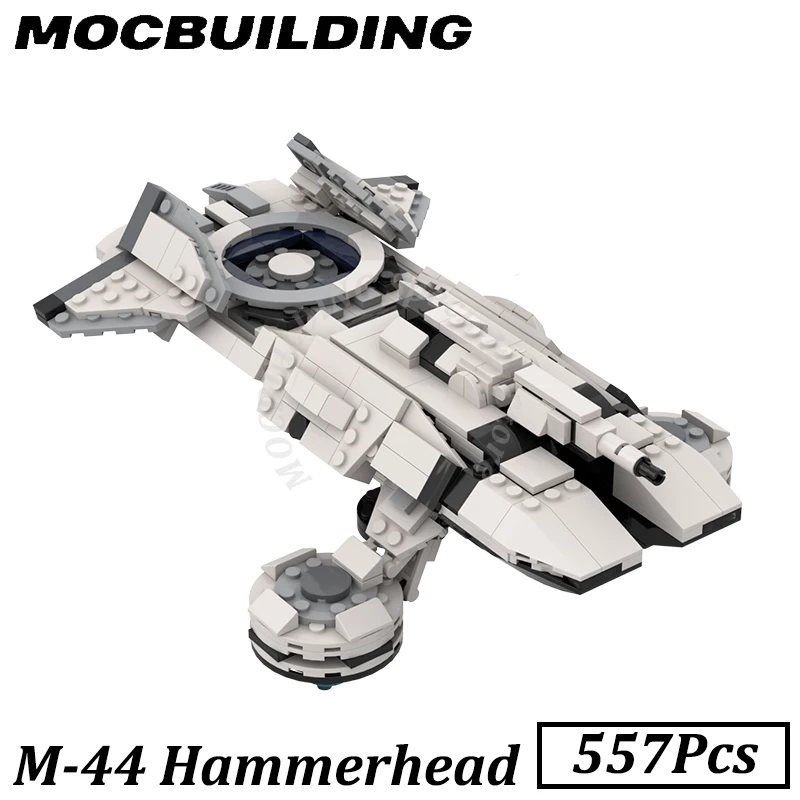 M-44 Hammerhead M-35 Mako Car Model UT-47 Shuttle MOC Building Blocks Bricks DIY Construction Gift Birthday Present Christmas