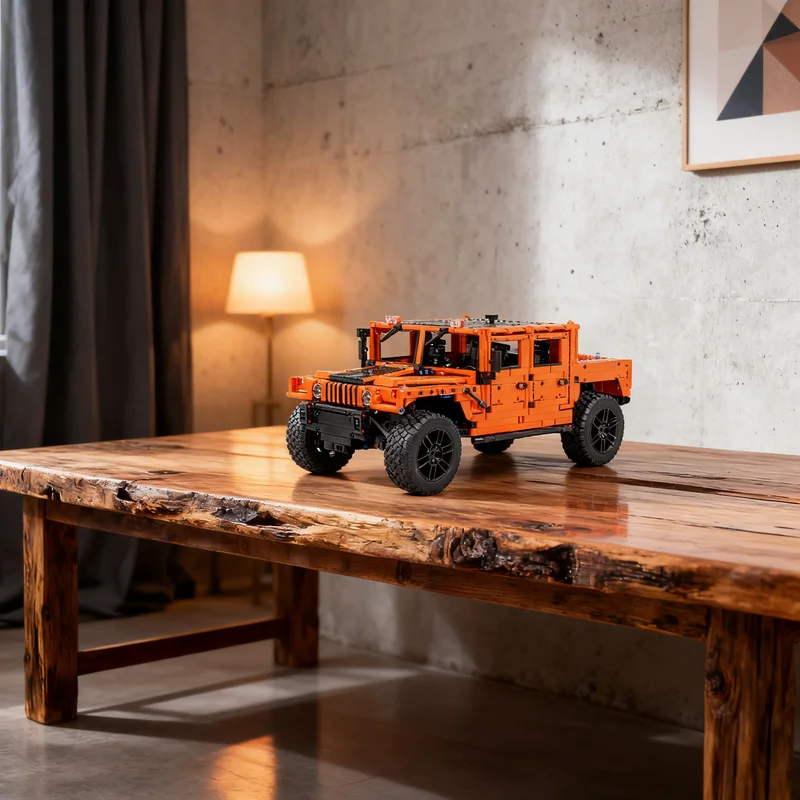 

2503pcs MOC Hummer H1 Technical Model Building blocks Construction Christmas gifts toy creative DIY idea Assemble Architecture