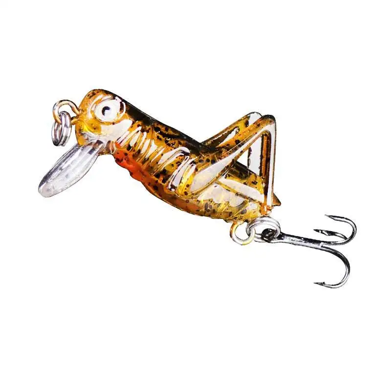 Angelköder Insekten-Hardbait, simulierter Heuschrecken-Minnow-Köder, 5g 5cm, künstlicher schwimmender Heuschrecken-Köder zum Karpfenfang, 1 Stück im Angebot – Detail 4