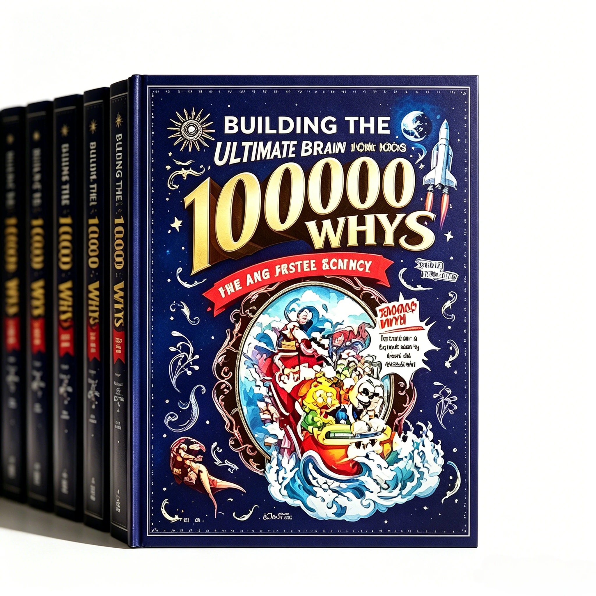 Building the Ultimate Brain: 100000 Whys – Fun and Joyful Science for Kids to Develop a Scientist’s Way of Thinking English Book