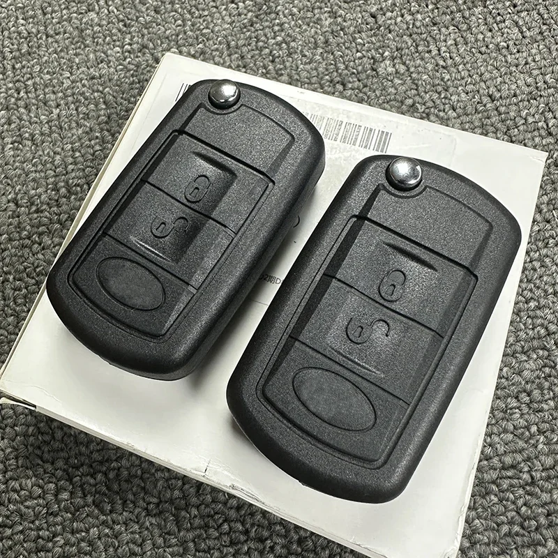 Spare sleeve for Land Rover Range Rover Sport LR3 Discovery, foldable case for remote key, 3 buttons, car accessories