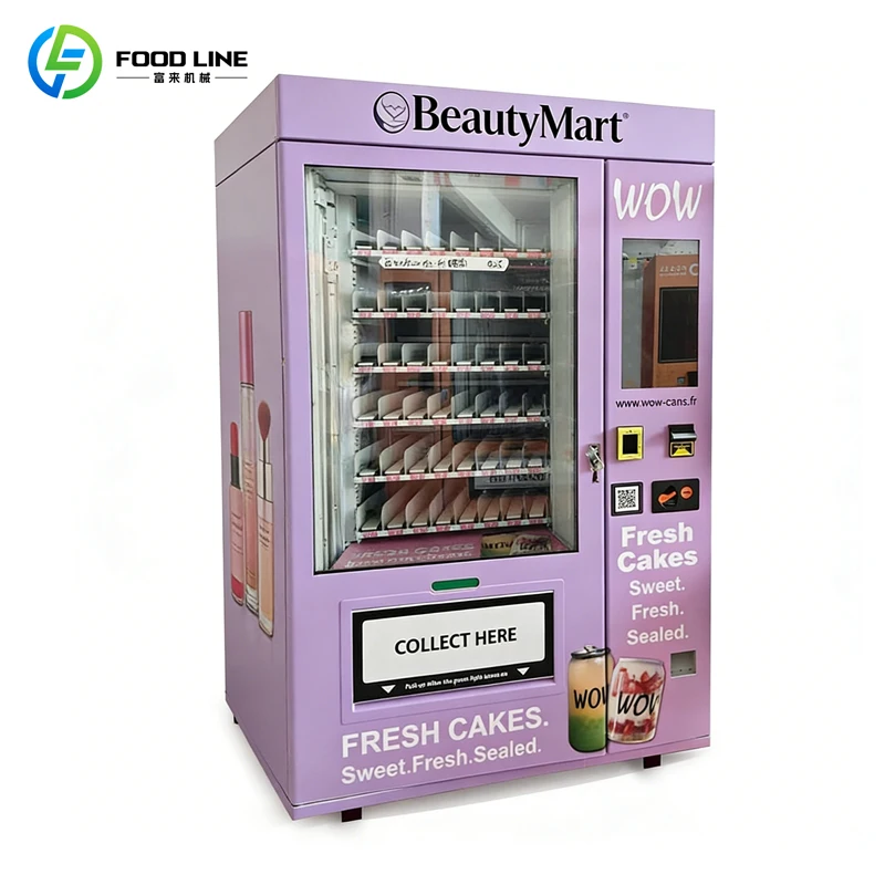 Beauty Vending Machine Combination Vending Machines for Shopping Malls Outdoor Use of Smart Vending Machines FL Customized