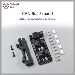 Seleadlab CANBus Expand Board Easy Installation Can Tool Board RJ11 Din Rails 3D Printer Parts For Klipper