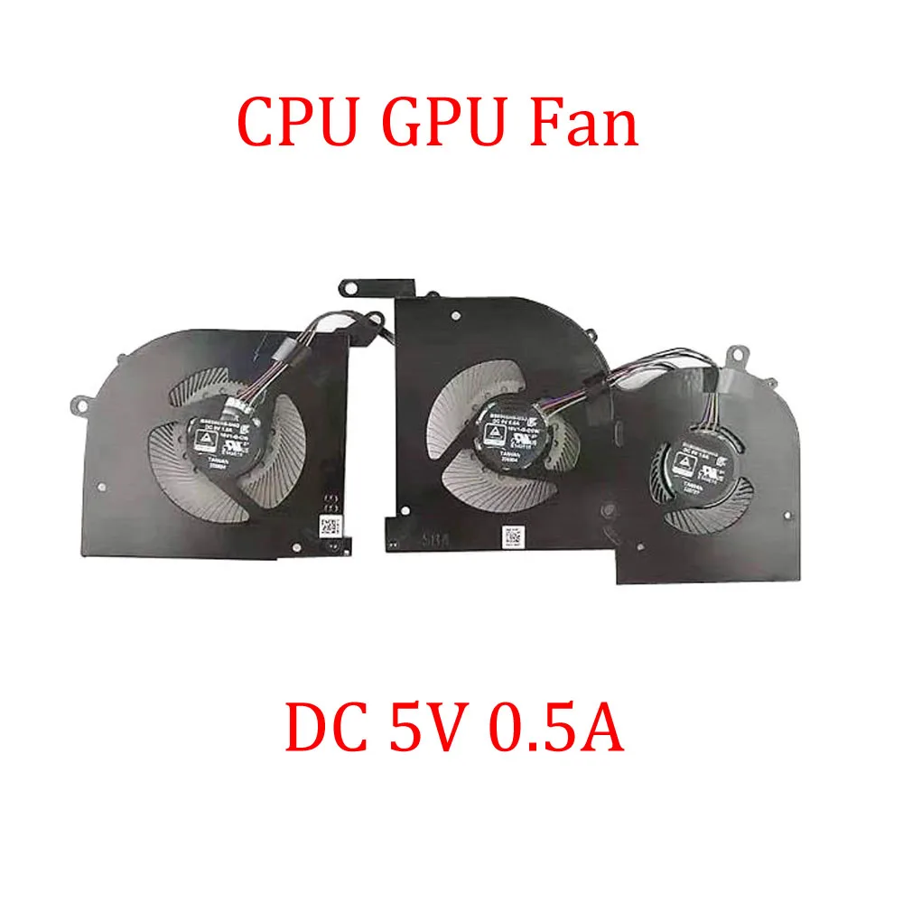 

CPU GPU Fan For MSI P66 Creator 15 GS66 Stealth 10SD 10SE 10SF 10UG 10UH 11UE 11UG 11UH 12UE 12UH WS66 10TK 10TL 10TM 11UK 11UM
