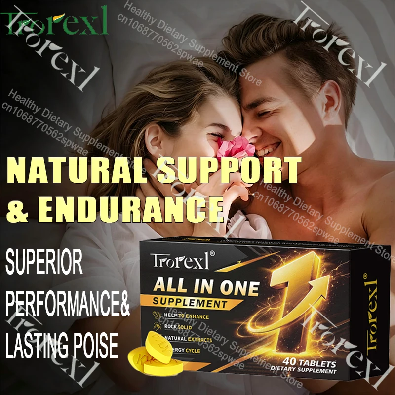 Natural Supplements for Men with Compound Herbal Ingredients for Male Enhancing-Reach Your Prime Condition