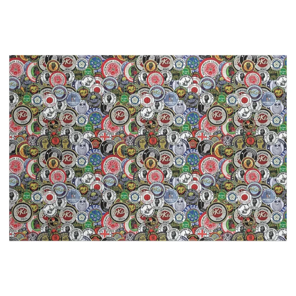 

Northern Soul Patches OKEH Wigan Pier Keep The Faith Jigsaw Puzzle Jigsaw Pieces Adults Novel Toys For Children 2022 Puzzle