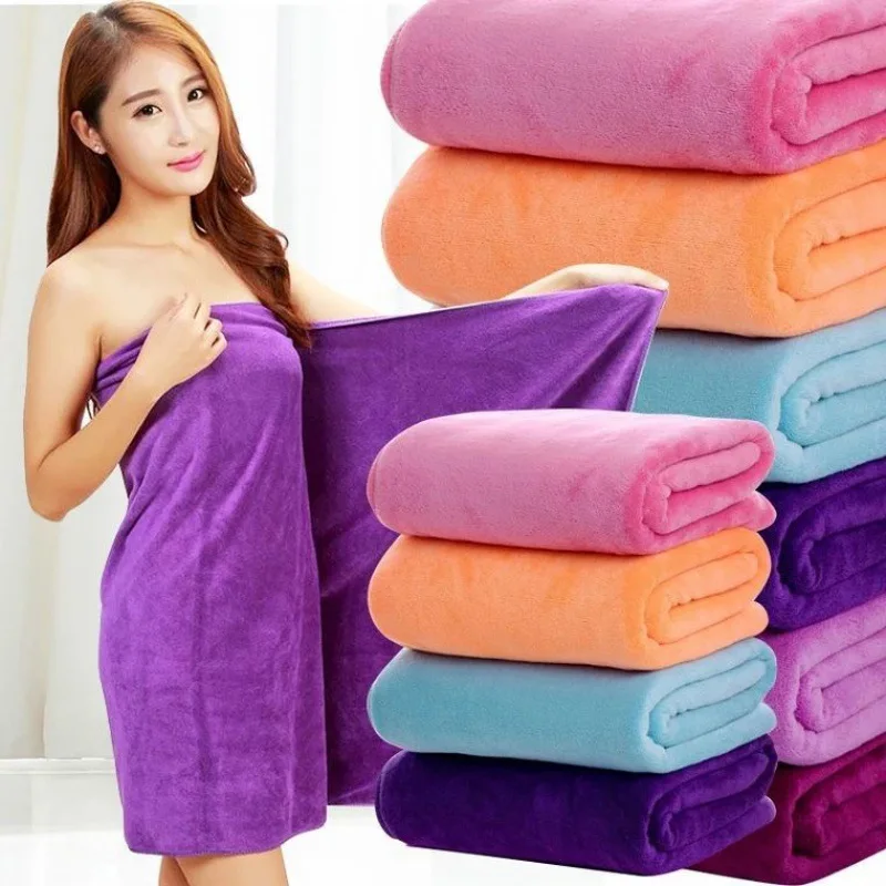 super large Microfiber bath towel,soft, high absorption and quick-drying, sports, Beauty salons and hotels multi-functional use.