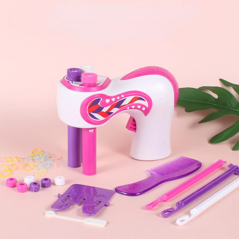 

Children's hair braiding artifact electric three strand Fried Dough Twists braid lazy hair braider automatic braid machine