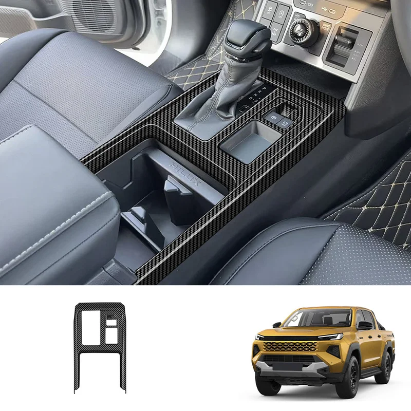 Gear Shift Panel Frame for Toyota Hilux 2026 Right Hand Drive Interior Trim Modification Accessories