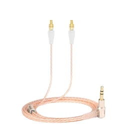 Koceta Silver Plated OFC Headphone Cable A2DC Upgrade Headset Cable 3.5mm 4.4mm For Audio Technica MSR7B SR9 ES750 ES950 ES770H