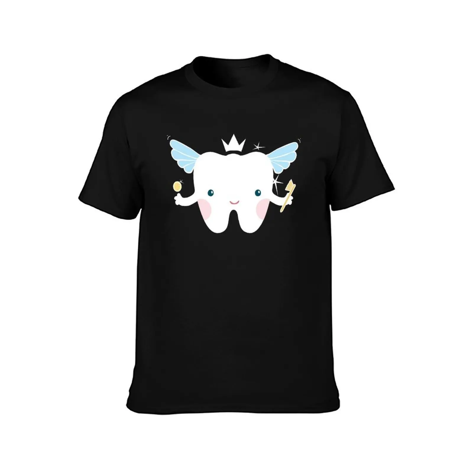 Tooth Fairy T-Shirt Casual Streetwear Short Sleeve Tee T-Shirt