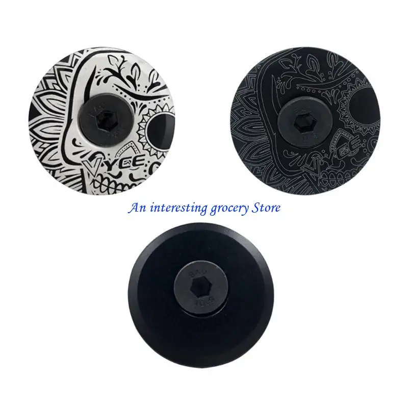 652D Headset Cap & Screw Bike Front Fork Stem Top Cap DIY Cycling Parts