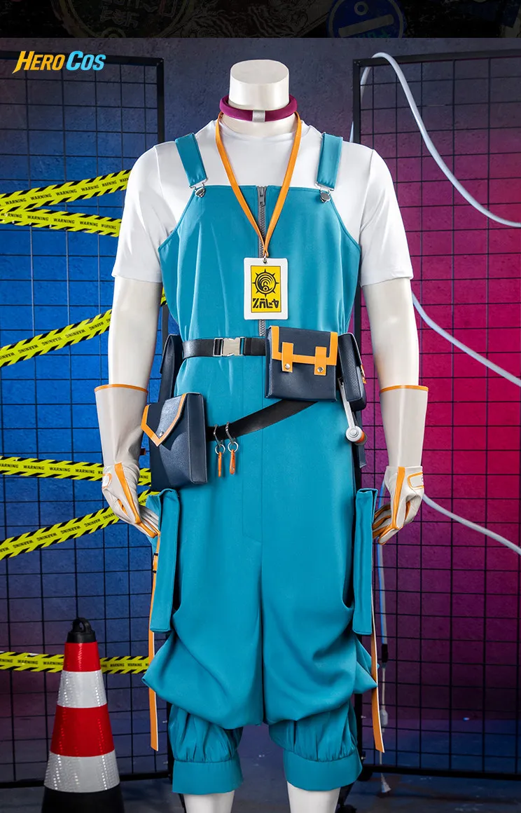 

Anime GACHIAKUTA August Cosplay Costume Party Fashion Handsome Uniform Halloween Role Play Clothing HERO Cos