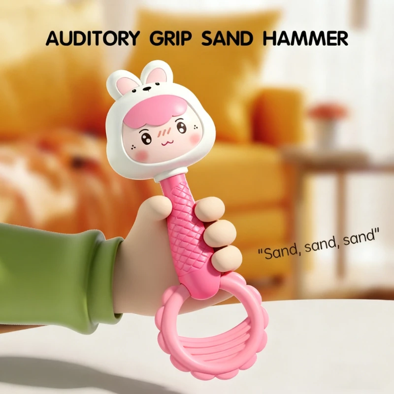 Jouets pour bébés de 18 mois, Instruments de musique, hochet à tambour de musique Montessori, jeu éducatif précoce pour enfants, 2/1 pièces, pour garçons et filles