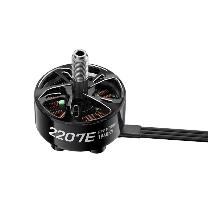 GEPRC SPEEDX2 2207E 1960KVモーター 6S LiPo 高出力 高放熱 対応ESC 50A 4-5インチFPV RCドローンに最適