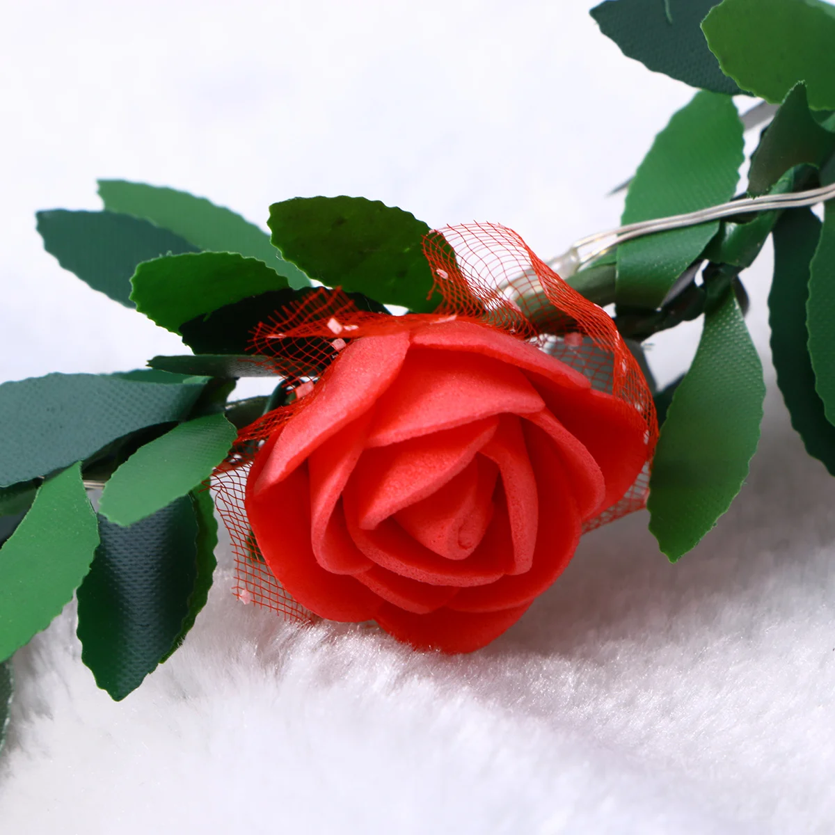 

4 шт. светящийся светодиодный цветочный венок, повязка на голову с 9 10 светодиодами, регулируемый размер, легкий вес для свадебной фестивальной вечеринки