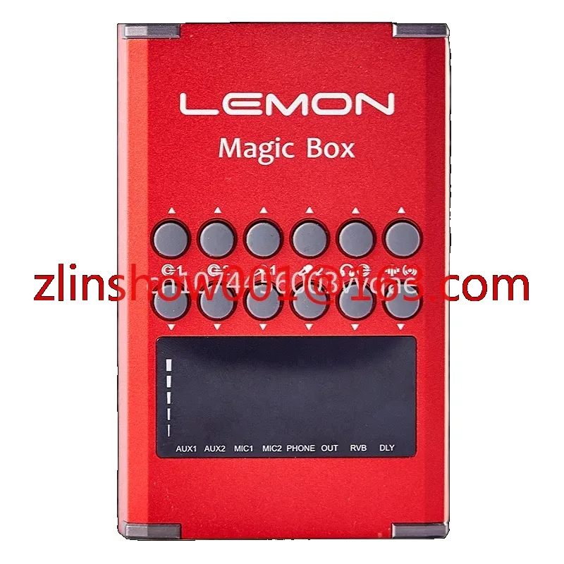 Lemon MB402 Musical Instrument Sound Card Electric Guitar Sound Card Mobile Phone and Digital Recording Sound Card Support USB