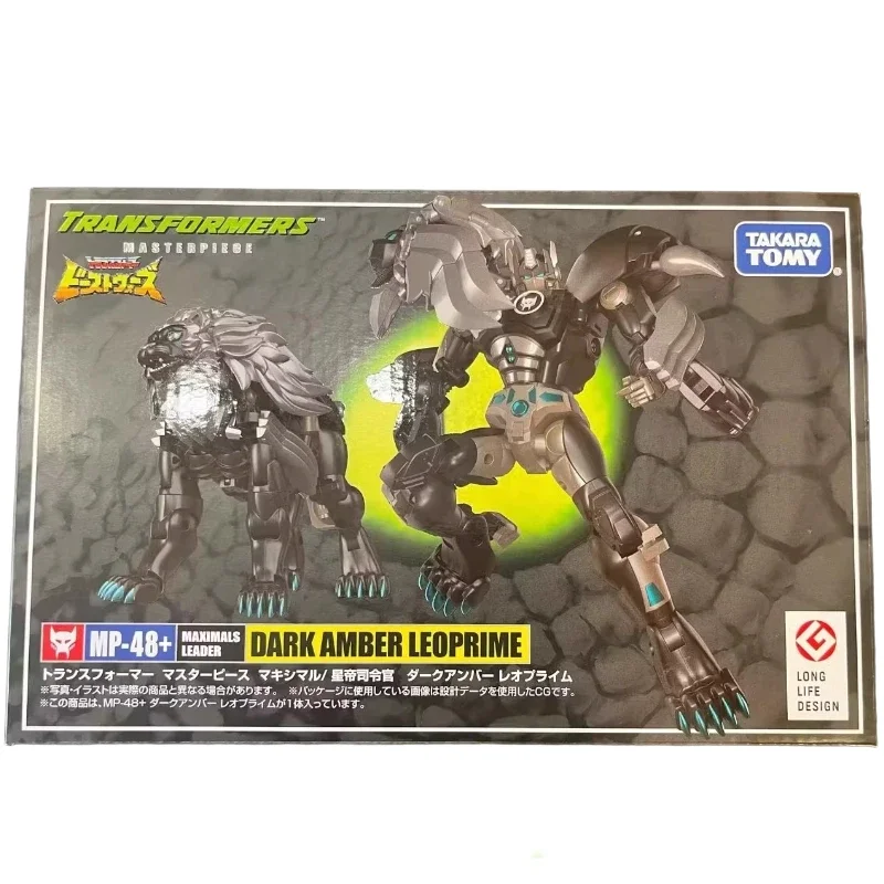 Auf Lager Takara Tomy Transformatoren mp Serie Sonderausgabe MP-48 dunklen Bernstein Löwe Säule Roboter Anime Action Modell Spielzeug Geschenk Puppe