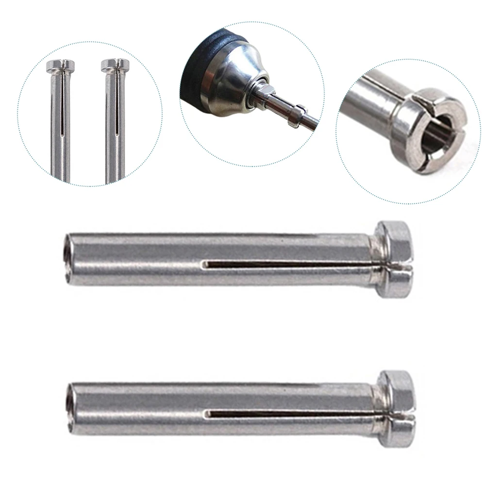 2PCS Engraving Chuck Drill Converter 2.35 To 3mm Shank Collect Sleeve Engraving Machine Handle Accessories Conversion Head
