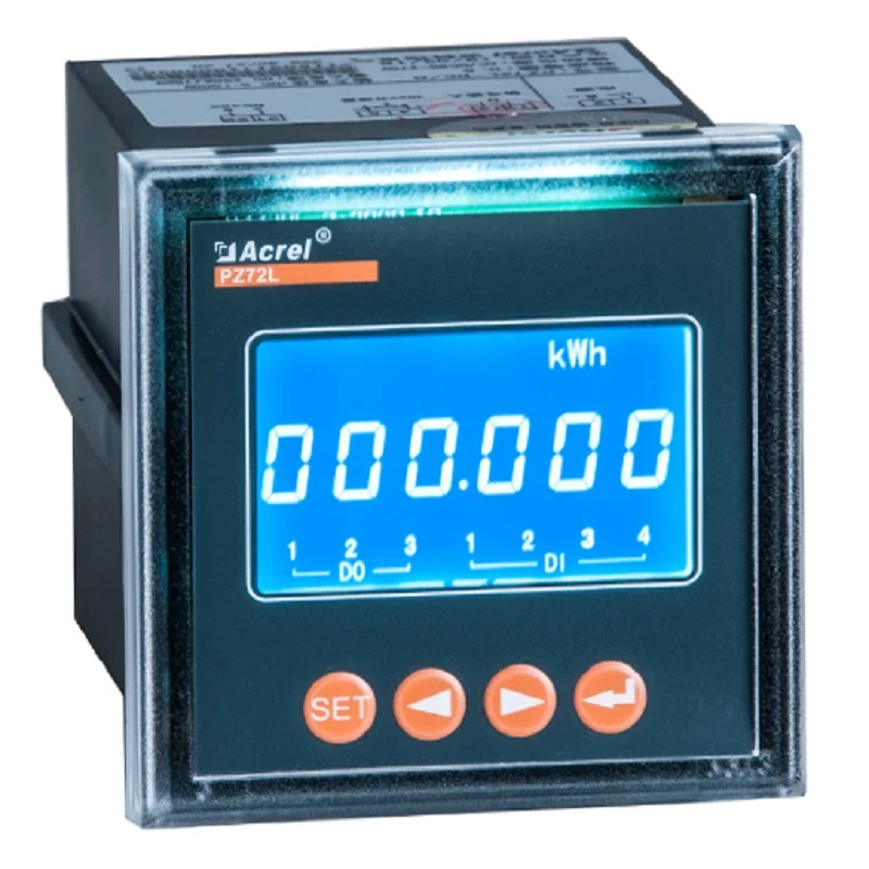 PZ72L-DE/C multifunction power meter  digital dc energy   smart  analyzer with LCD RS485 modbus