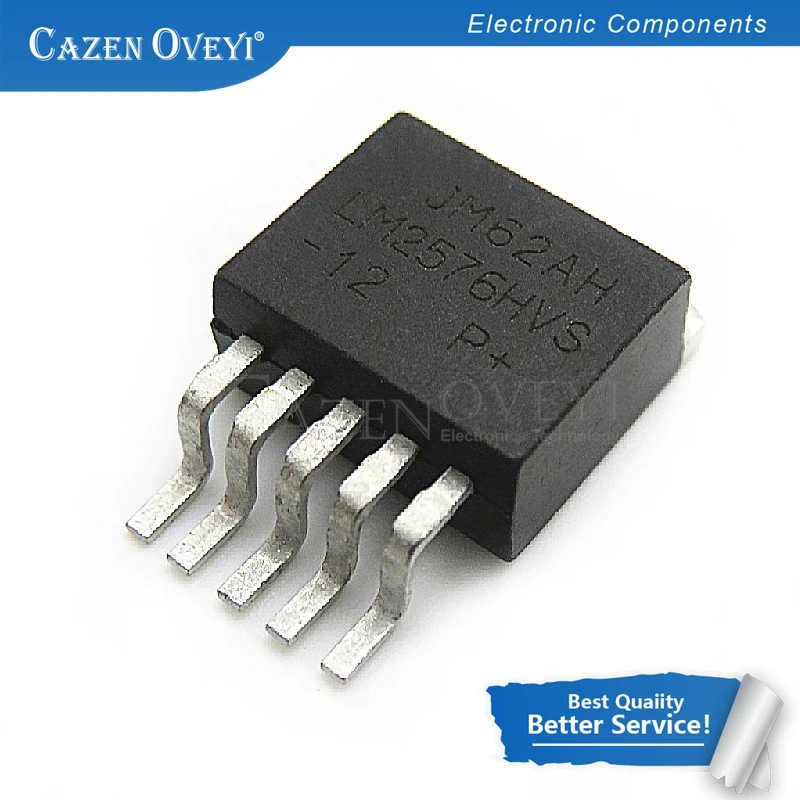 10pcs/lot LM2576HVS-12 LM2576HV 60V step-down voltage regulator 12V SMD original Product In Stock