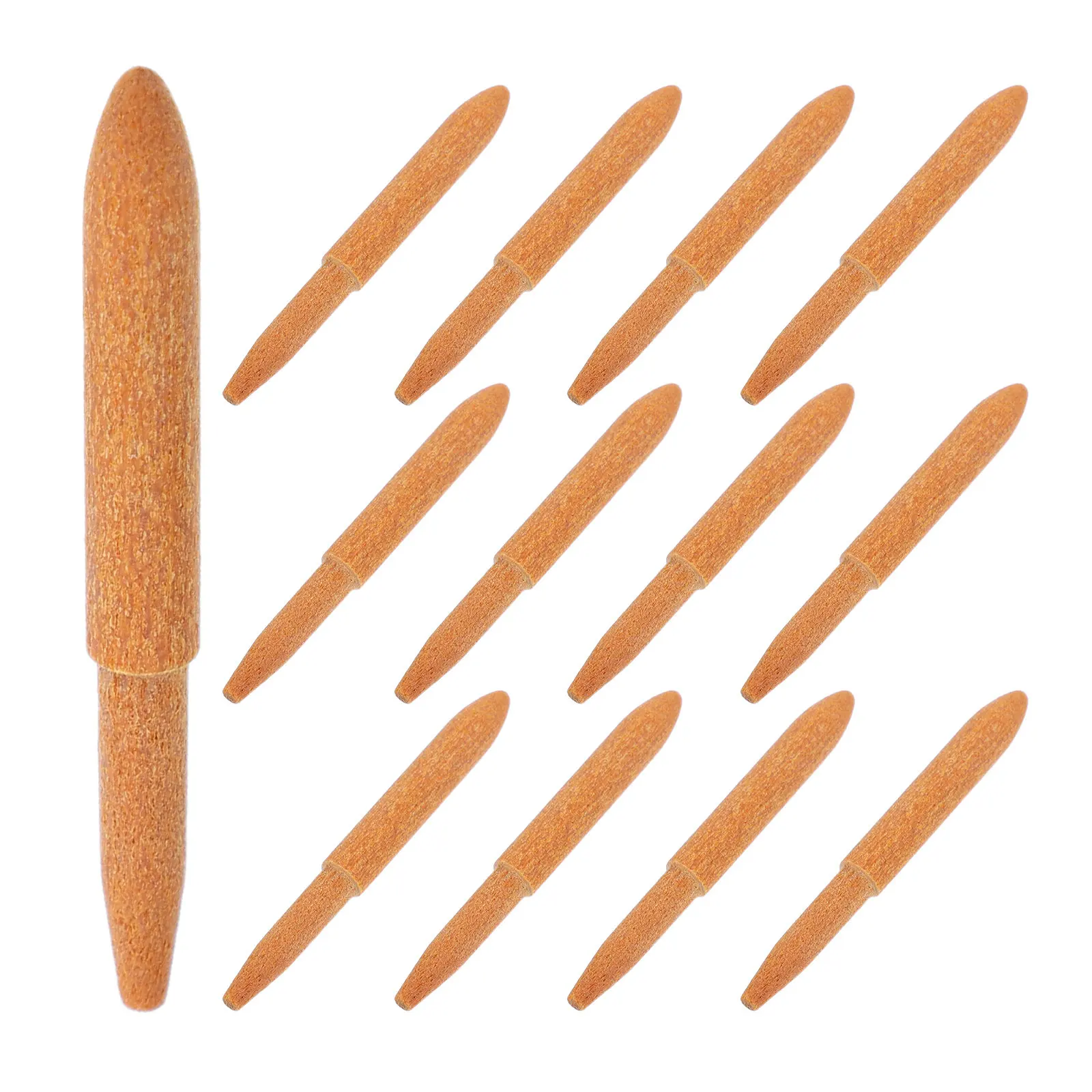50Pcs Replacement Marker Pen Tips Nylon Soft Tip for Paint Markers Fine Line Writing Coloring Books Art Projects