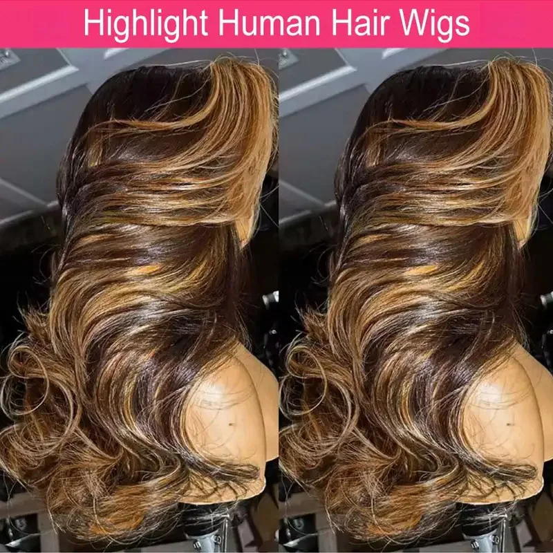 

Выделите парик 13x4 Hd Кружевной фронтальный парик Медовый блондин Объемная волна Парики из натуральных волос на кружеве 30-дюймовые бесклеевые парики с объемной волной