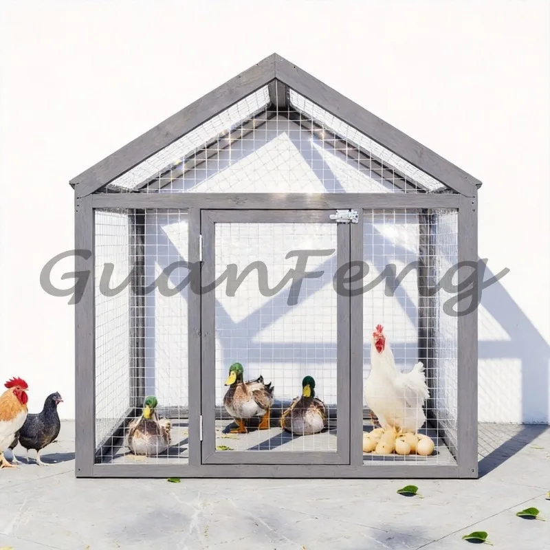 Heavy‑Duty Multifunctional Outdoor Pigeon Cage Anti‑Prick Bar Structure Household Bird Breeding Enclosure