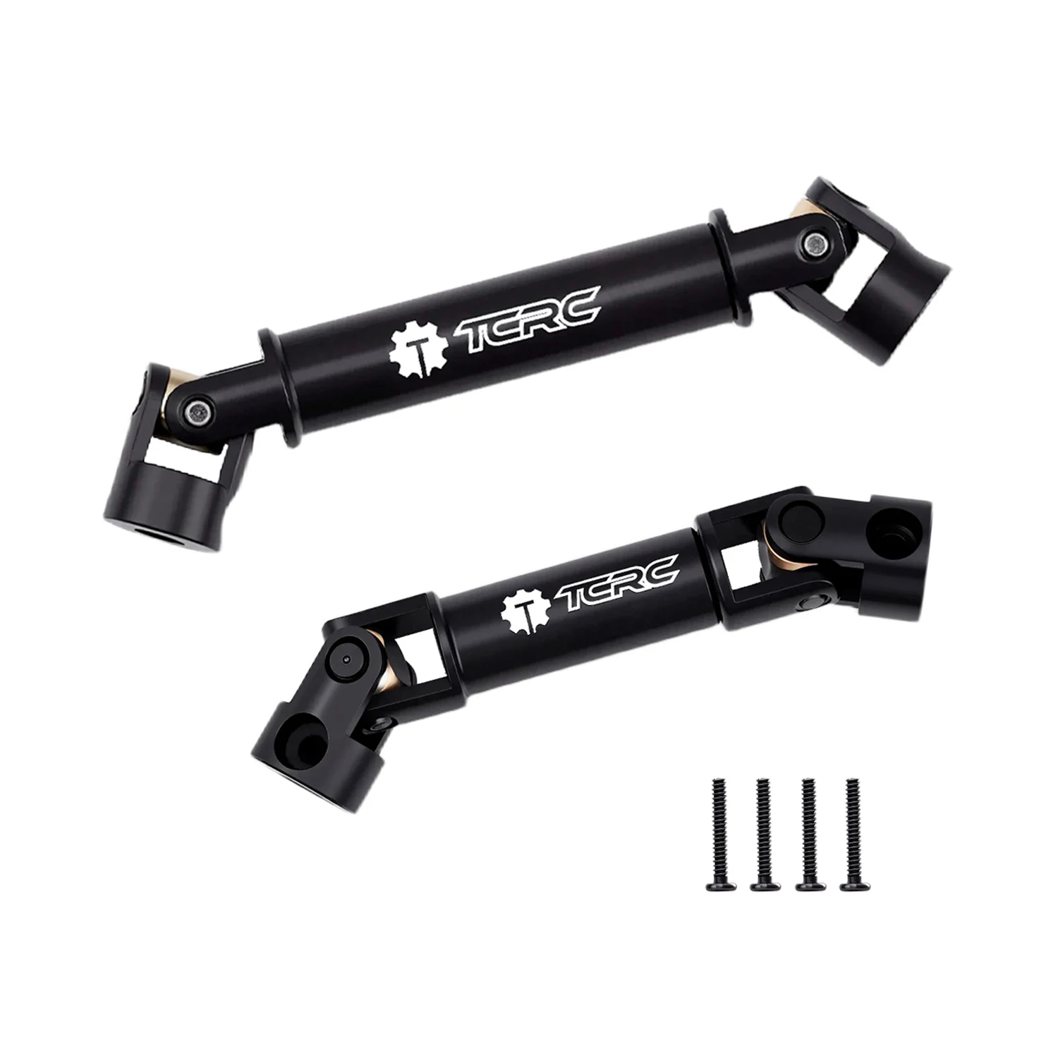TCRC 2PCS Hard Alloy Steel 4140 Chromoly Drive Shafts for Redcat Ascent-32 1/32 RC Crawler Car Upgrades