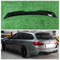 SPOILER CAP For BMW 5 F11 535i Msport 2010-2017 ABS Plastic Car Wing Rear Roof Spoiler For BMW 5 Series Touring (F11) M Sport