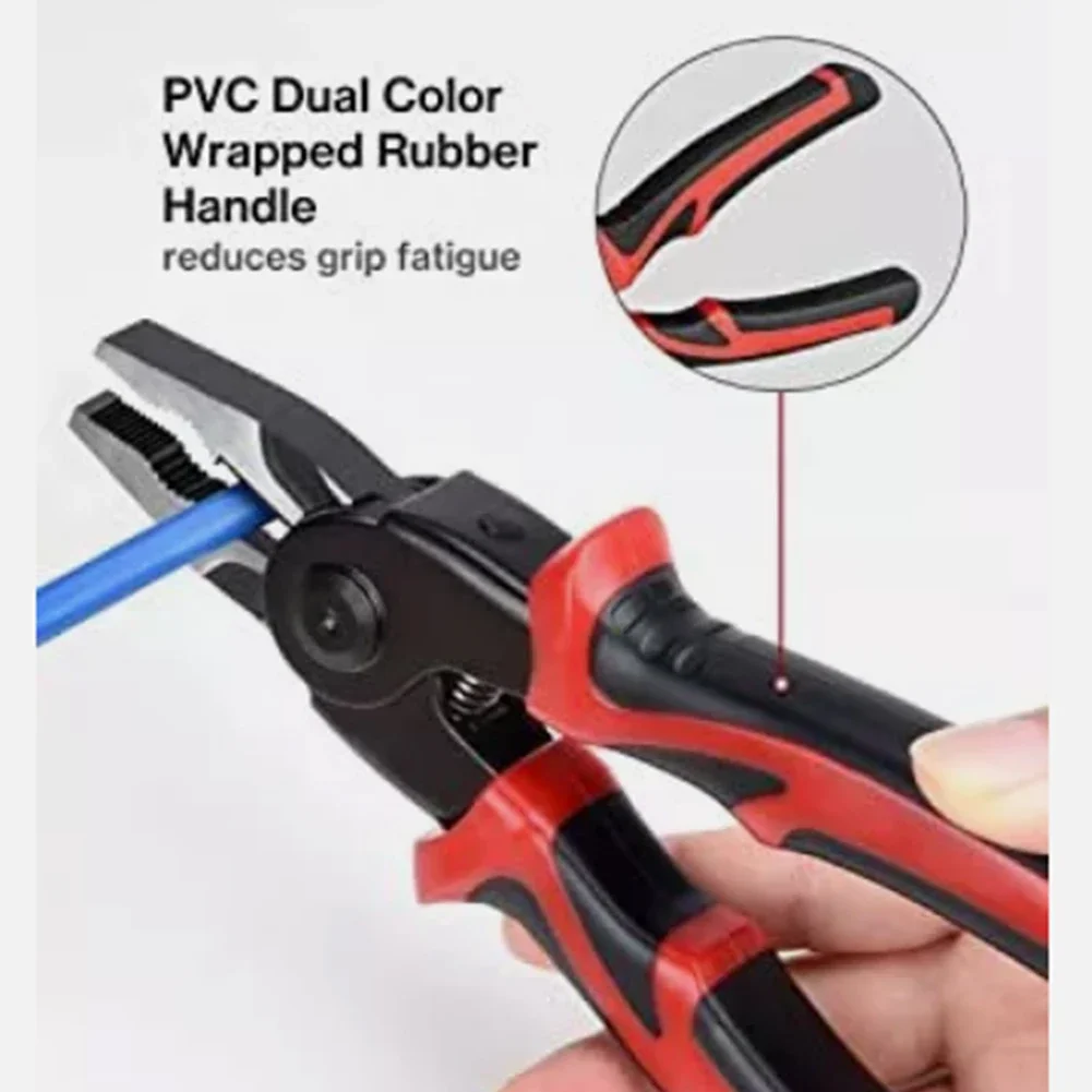

5 In1 Pliers Set Quick Change Plier Head Set Cable Cutter Wire Stripper Labor-saving Household Electrician Pliers