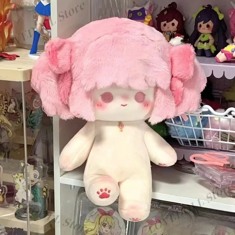 20 cm Großhandel Anime Mädchen Kaname Madoka Kawaii Cosplay Baumwolle Puppe Körper Cartoon Weiche Plüschtiere Spielzeug Figuren Fans Sammlung Geschenk