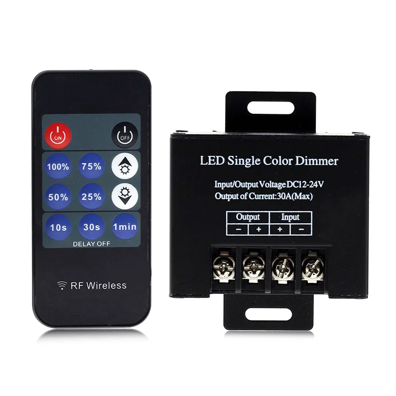 

Светодиодный монохромный пульт дистанционного управления, диммер, контроллер, переключатель регулировки световой коробки, модуль светящегося слова, яркость 12v24