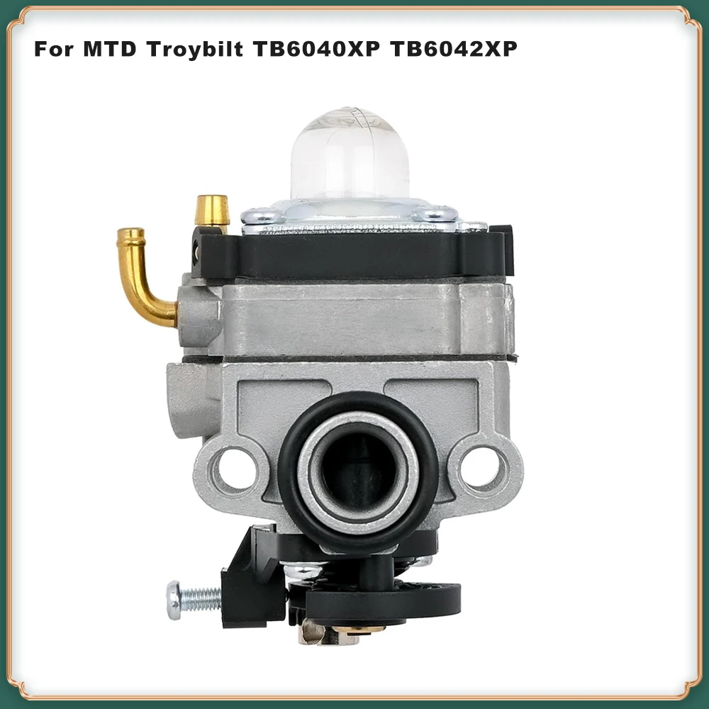 

753-06083 Совместим с карбюратором для триммеров MTD / Troy-Bilt TB6040XP, TB6042XP. Инструменты для ухода за садом и садоводства.