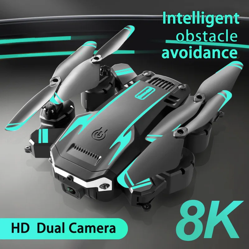 전문가용 접이식 쿼드콥터 항공 드론, GPS RC 헬리콥터, FPV 와이파이, 장애물 회피 장난감 선물, S6 HD 카메라, G6, 2024 신제품