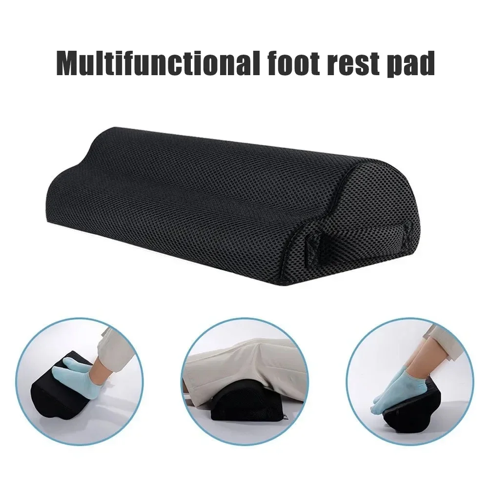 Under Desk Comfort Foot Rest para uso em escritório, alívio da dor durante todo o dia e apoio nas pernas Fezes, ergonômico, 1pc