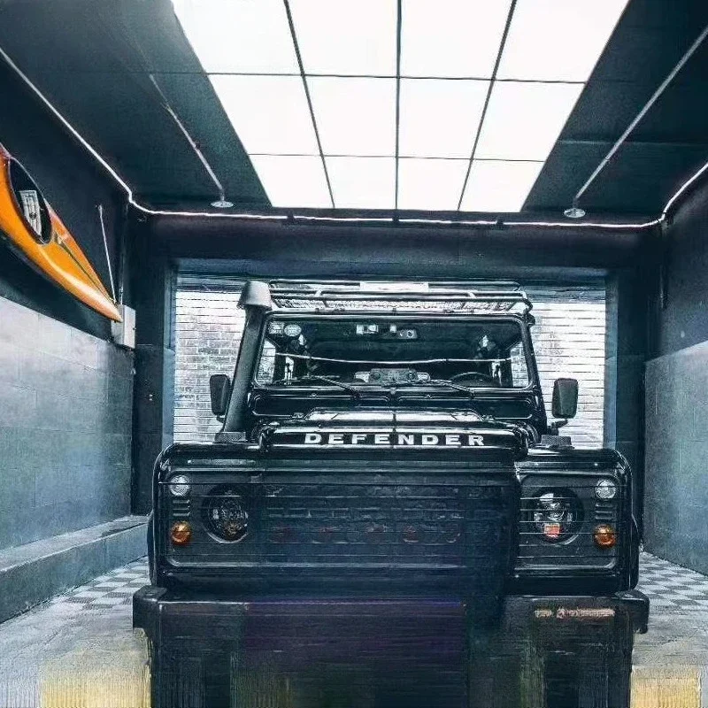 Car wash and beauty salon, honeycomb patterned light, film coating workshop, workstation dedicated LED light