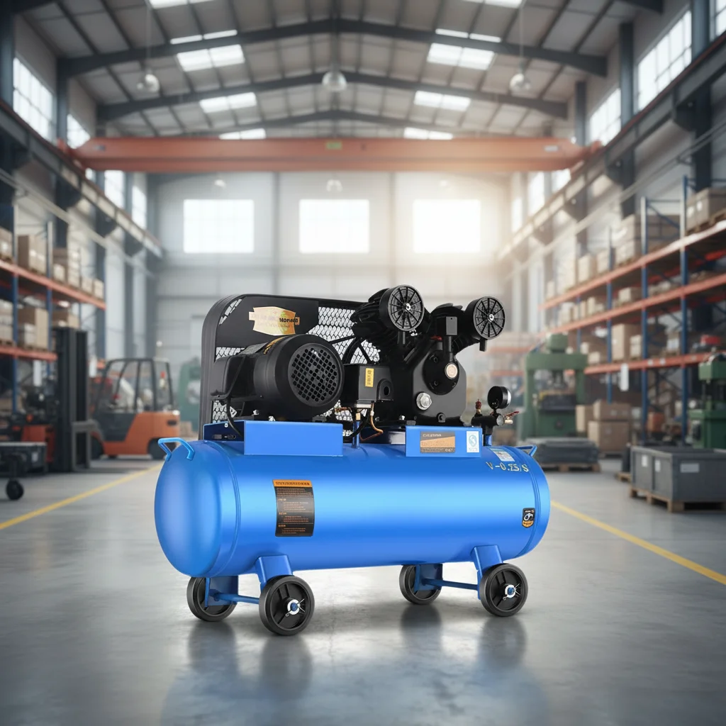 

Noise Reduction Silent Digital 50 Liter Electric Air Compressor Machine for Car Tyre Inflating 220V/380V