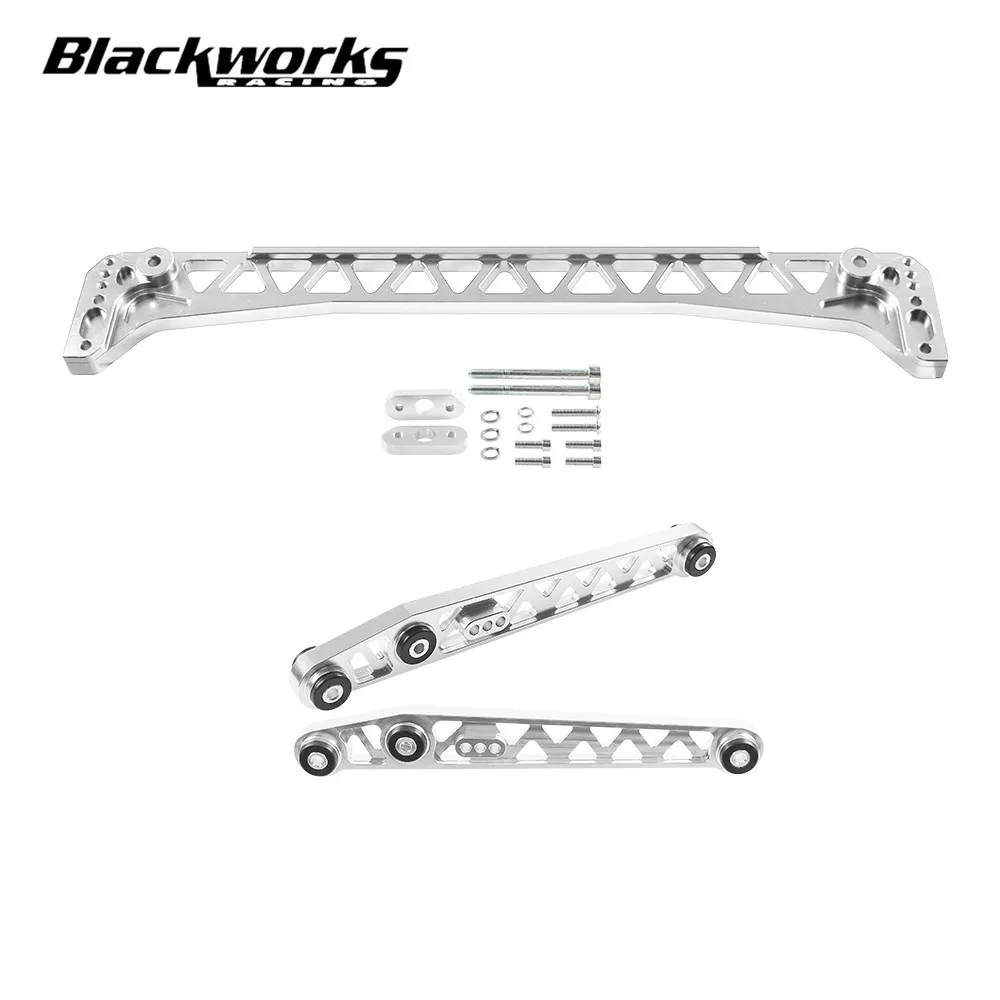 

F7 Billet Lower Control Arm Rear LCA With Rear Subframe Brace For 1996-2000 Honda Civic EK