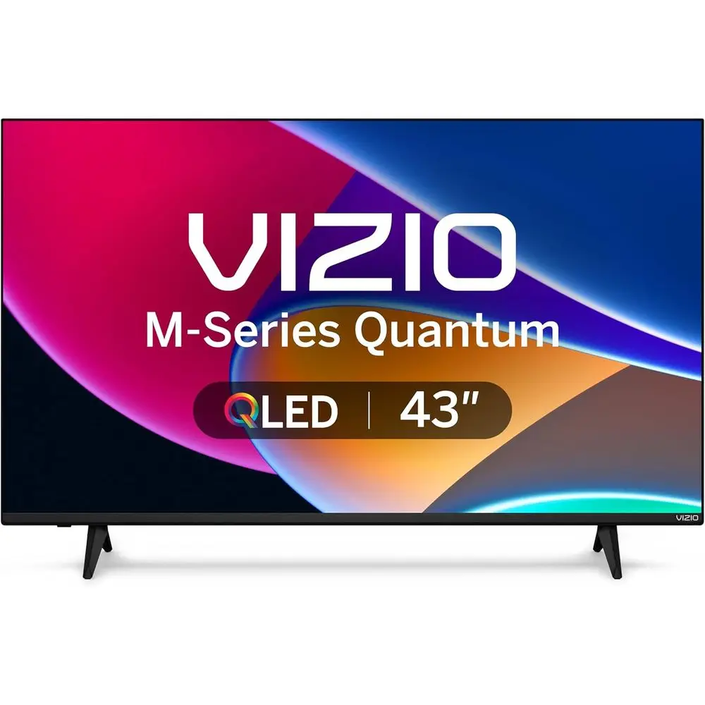 43-inch MQ6 Series 4K QLED HDR Smart TV w/Dolby Vision, Wii 6E, Bluetooth pe able, AMD reeSync & Alexa Compatibility, M43Q6M-K04
