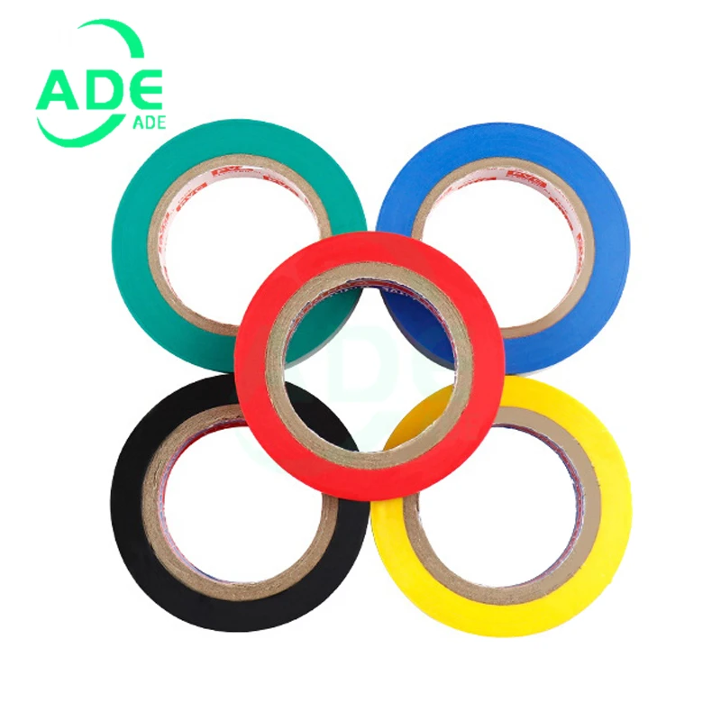 Nastro isolante elettrico in PVC ignifugo a filo Nastro elettrico in PVC ad alta tensione impermeabile per elettricista Ta 1 rotolo da 18 metri