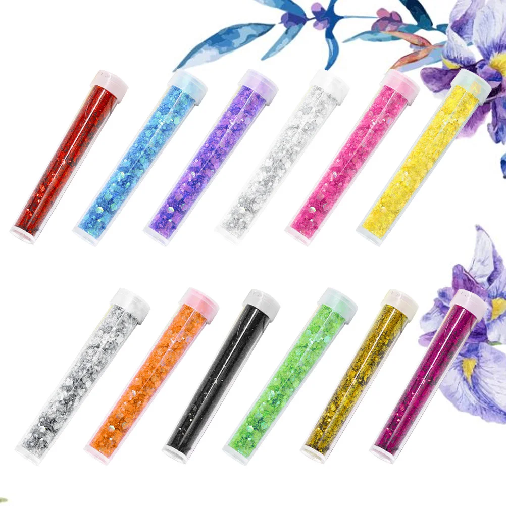 

24pcs Shiny Mica Pigment Powder Colorful Mineral Glitter For Diy Soap Lipstick Eye Shadow Craft Supplies Set 12
