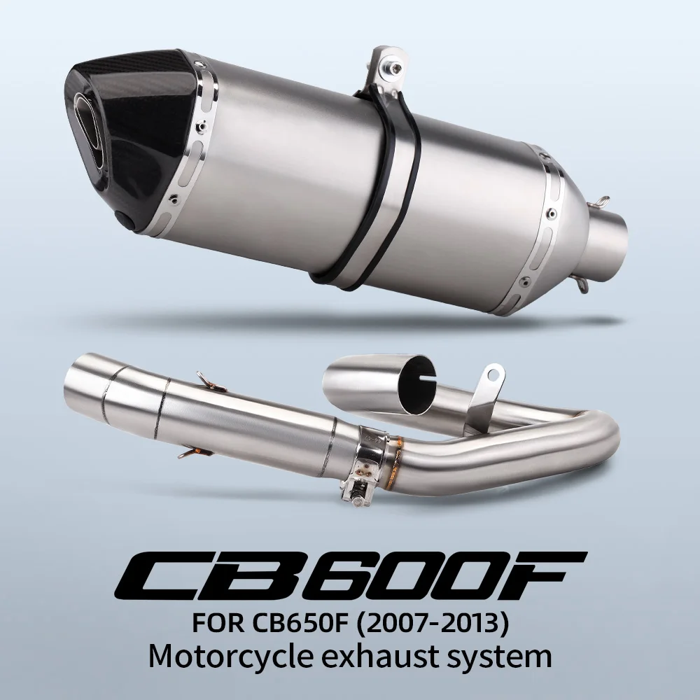 

For CB600F Hornet 600CBR600F 2007-2013 motorcycle exhaust intermediate link pipe CB650F