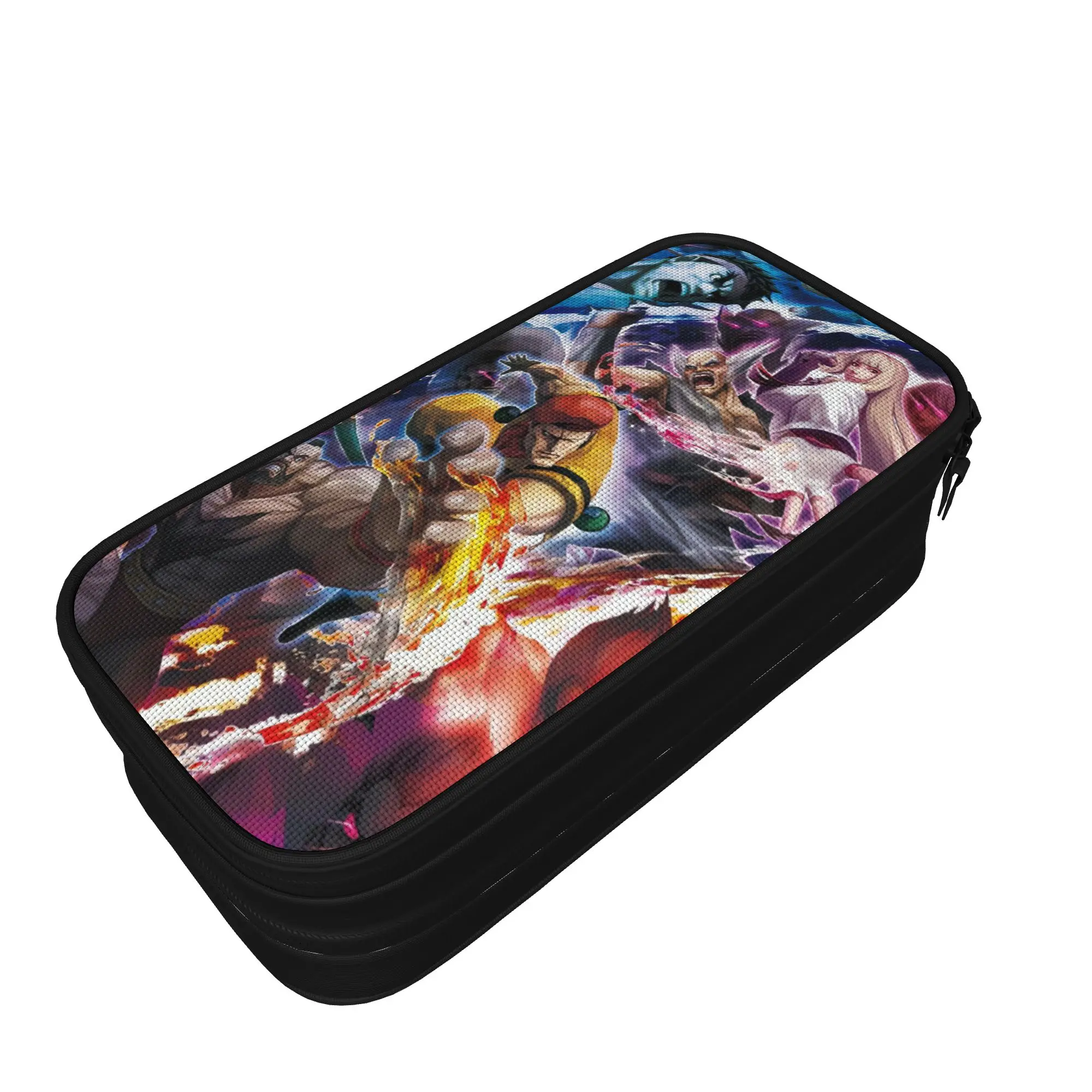 Ryu Street Fighter II Turbo Hyper Fighting Pencil Case  Child Vintage Pencil Pouch Graphic Back To School Pencil Cases Supplies