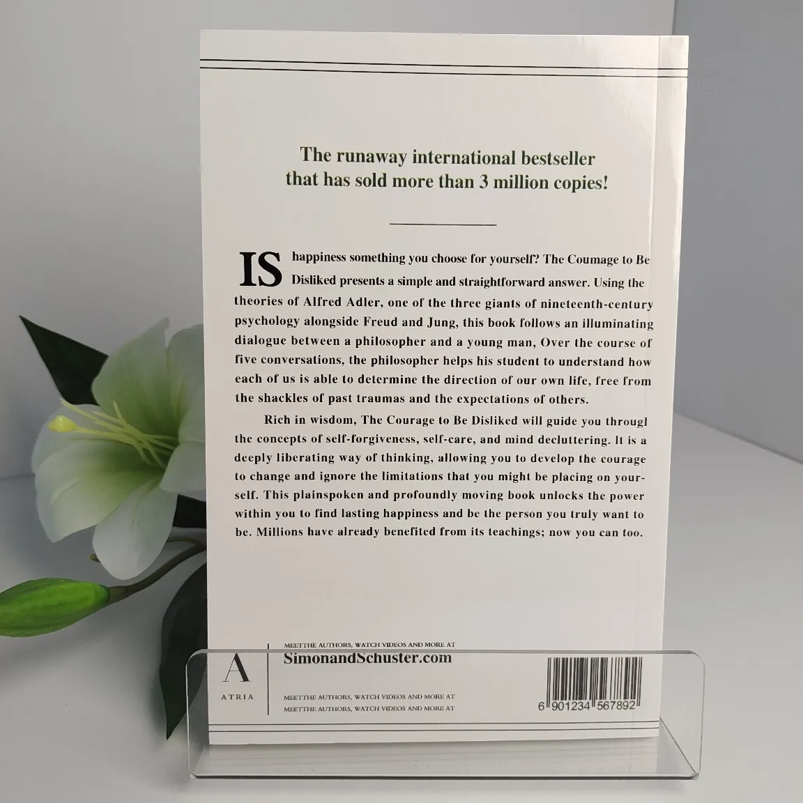 The Courage to Be Disliked Motivational Self Help Book to Change Your Life & Achieve Happiness English Book