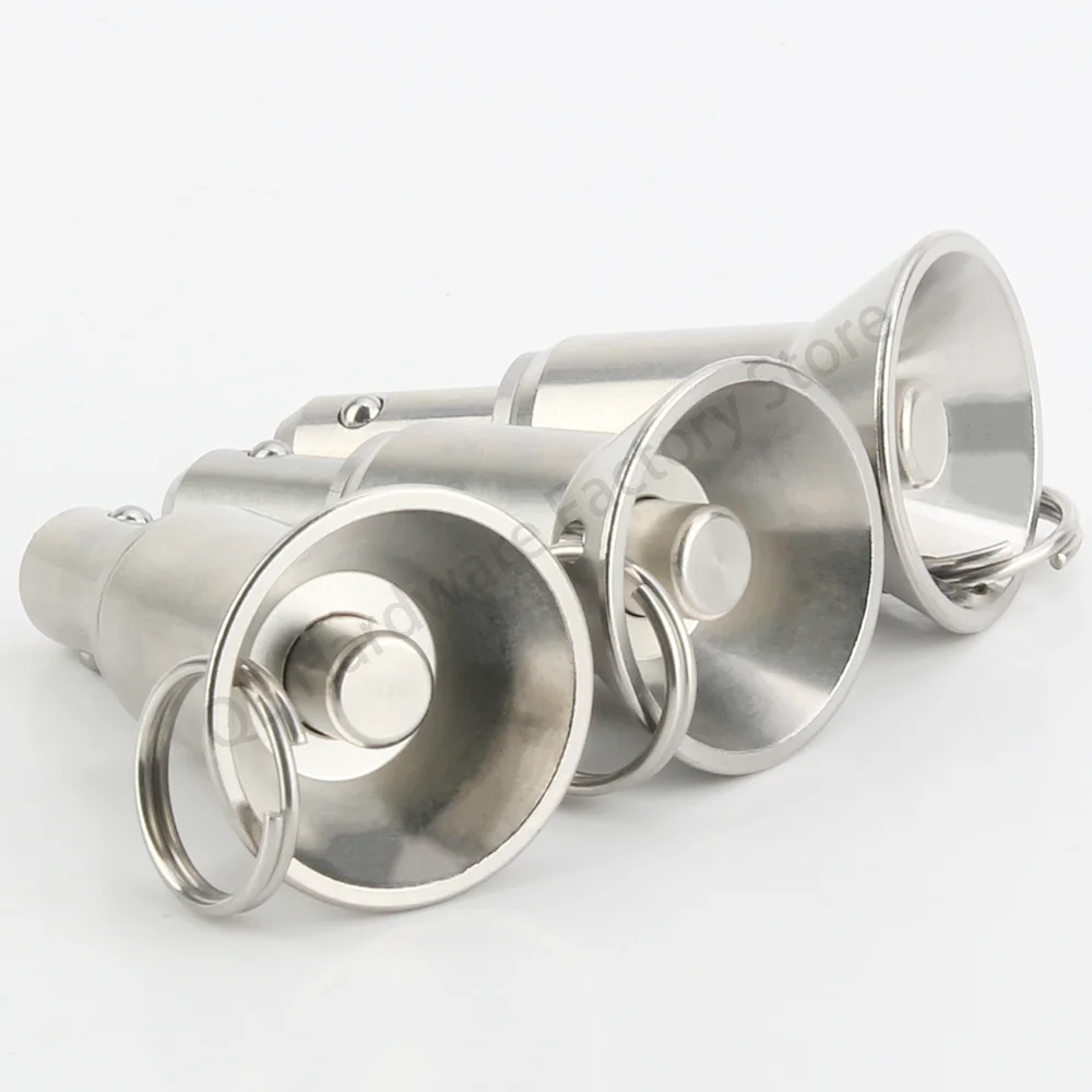 

Factory Outlet QB122 All Stainless Steel Push Button Safety Pin Flared Handle Quick Release Ball Lock Pin