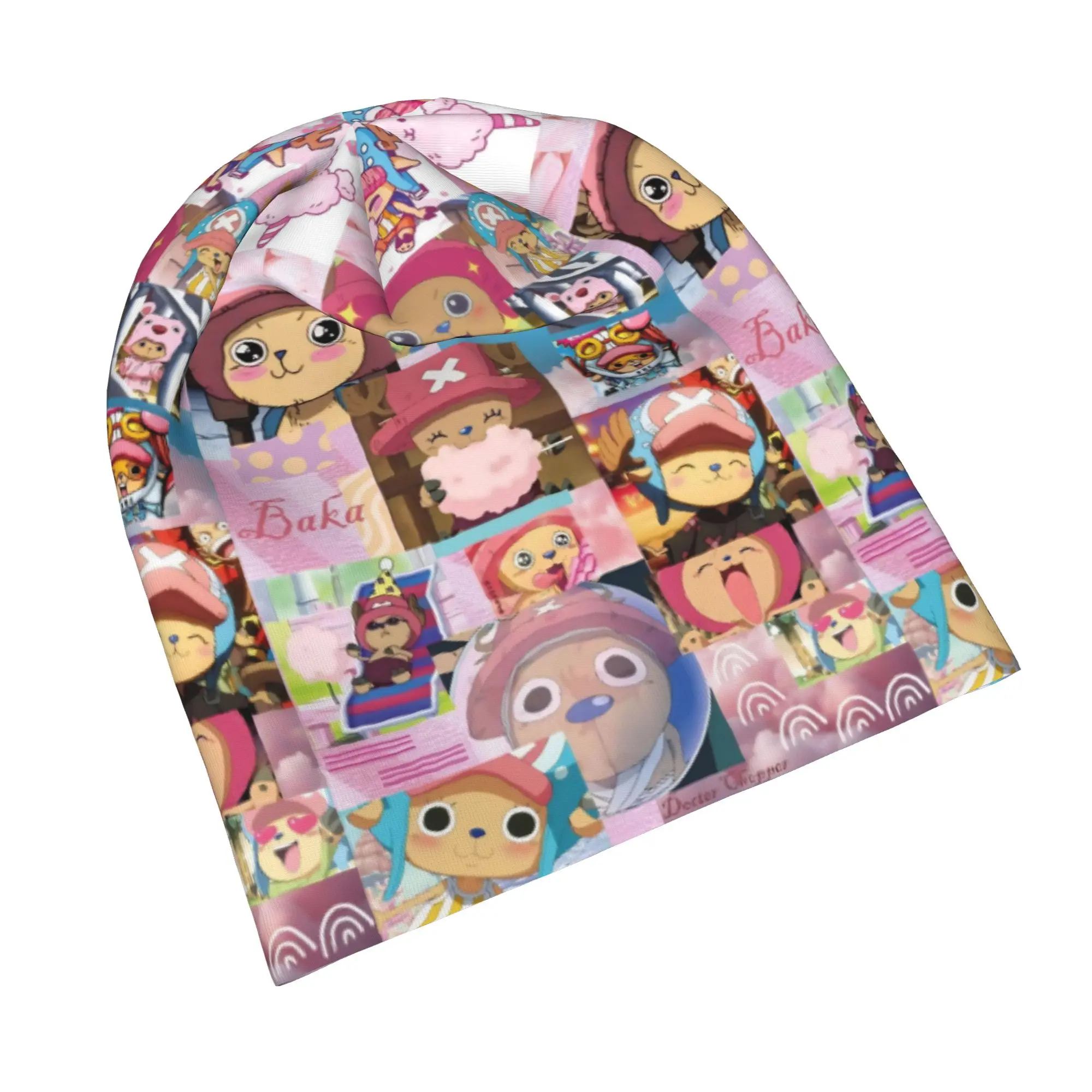 Tony Tony Chopper Bonnet Hats Hip Hop Outdoor Skullies Beanies Hat One Piece  Unisex Warm Head Wrap Caps